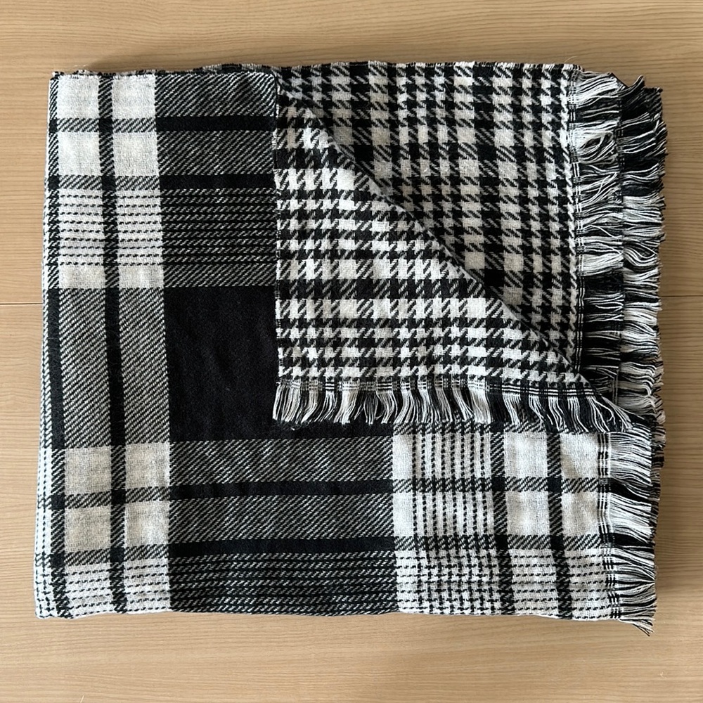 Express Plaid Blanket Scarf
